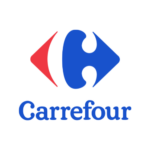 Logo do Carrefour, cliente da Montesano Negócios.