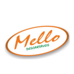 Logo da Mello Descartáveis, cliente da Montesano Negócios.